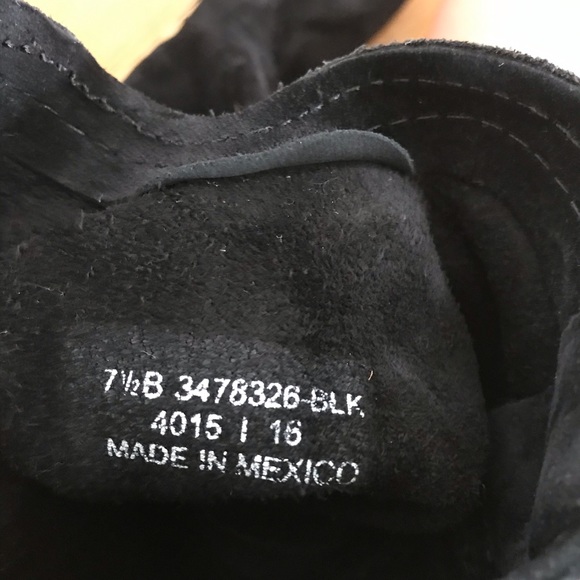 Frye boots black suede - Picture 4 of 4